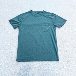 Vuori Men’s Tradewind Teal Performance Tee